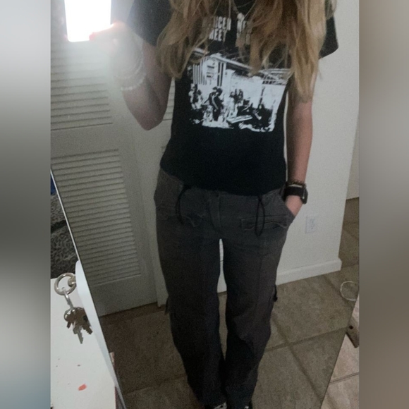 Brandy Melville Grey Kim Pants - Picture 10 of 16
